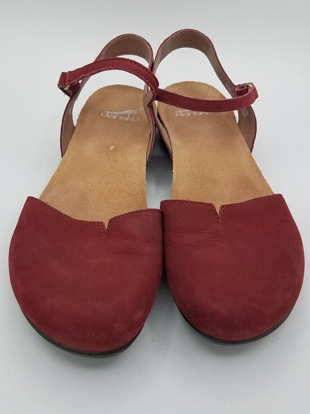 Dansko Rowan Cinnabar Milled Nubuck Closed-Toe Hybrid Sandals EU 40 6025225300